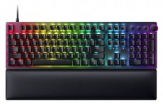 Razer Huntsman V2 (Purple Switch) US RGB fekete gamer billentyűzet Iroda és számítástechnika - Billentyűzet / billentyűzet szett - Vezetékes - 440422