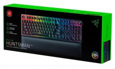 Razer Huntsman V2 (Red Switch) US RGB fekete gamer billentyűzet Mobil / Kommunikáció / Smart - Tablet / E-book kiegészítő, tok - Billentyűzet - 440421