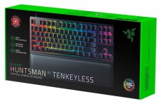 Razer Huntsman V2 Tenkeyless (Red Switch) US RGB fekete gamer billentyűzet Mobil / Kommunikáció / Smart - Tablet / E-book kiegészítő, tok - Billentyűzet - 440423