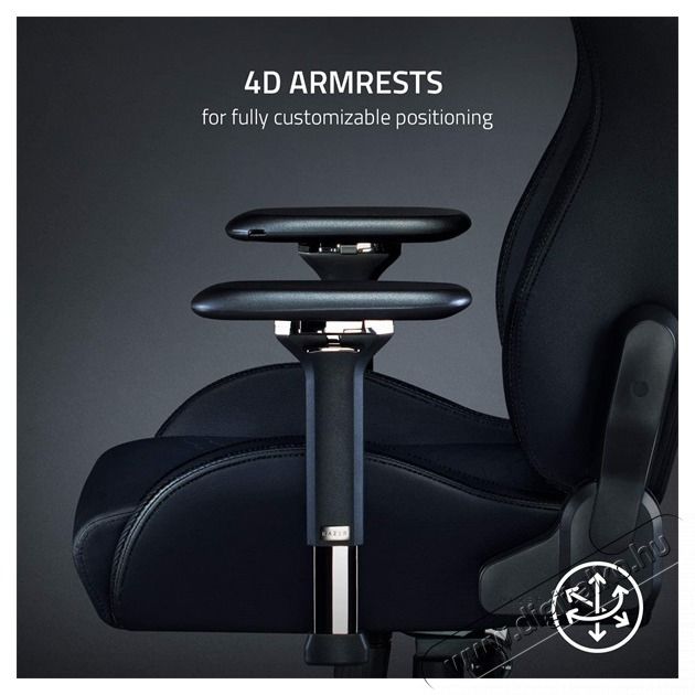 Razer Iskur XL fekete gamer sz&eacute;k H&aacute;ztart&aacute;s / Otthon / K&uuml;lt&eacute;r - Egy&eacute;b h&aacute;ztart&aacute;si term&eacute;k - 440257