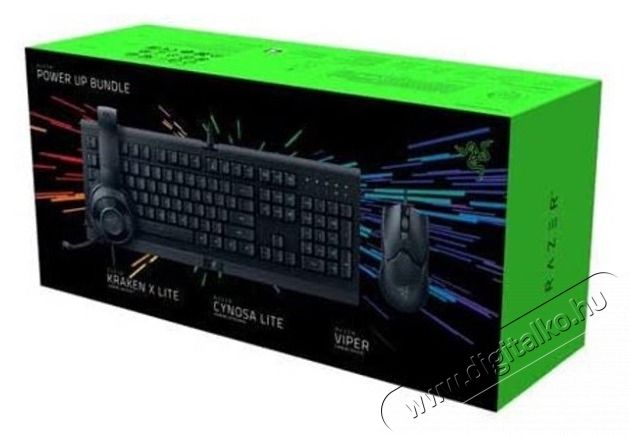 Razer Power Up headset + billentyűzet + eg&eacute;r gamer szett Iroda &eacute;s sz&aacute;m&iacute;t&aacute;stechnika - Egy&eacute;b sz&aacute;m&iacute;t&aacute;stechnikai term&eacute;k - 440387