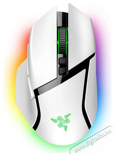 Razer Basilisk V3 Pro gamer egér - Fehér  Iroda és számítástechnika - Egér - Vezeték nélküli egér - 467512