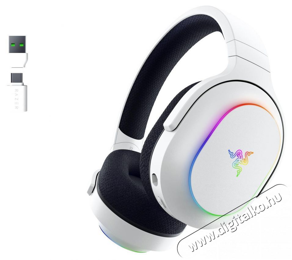 Razer Barracuda X Chroma White Audio-Video / Hifi / Multim&eacute;dia - F&uuml;l &eacute;s Fejhallgat&oacute;k - Fejhallgat&oacute; mikrofonnal / headset - 519100