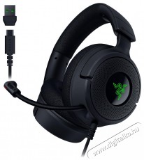 Razer Kraken V4 X Audio-Video / Hifi / Multim&eacute;dia - F&uuml;l &eacute;s Fejhallgat&oacute;k - Fejhallgat&oacute; mikrofonnal / headset - 519101