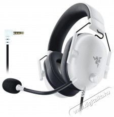 Razer BlackShark V2 X PlayStation Lic. White Audio-Video / Hifi / Multimédia - Fül és Fejhallgatók - Fejhallgató - 519110