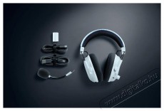 Razer BlackShark V3 Pro - White Audio-Video / Hifi / Multimédia - Fül és Fejhallgatók - Fejhallgató mikrofonnal / headset - 519109