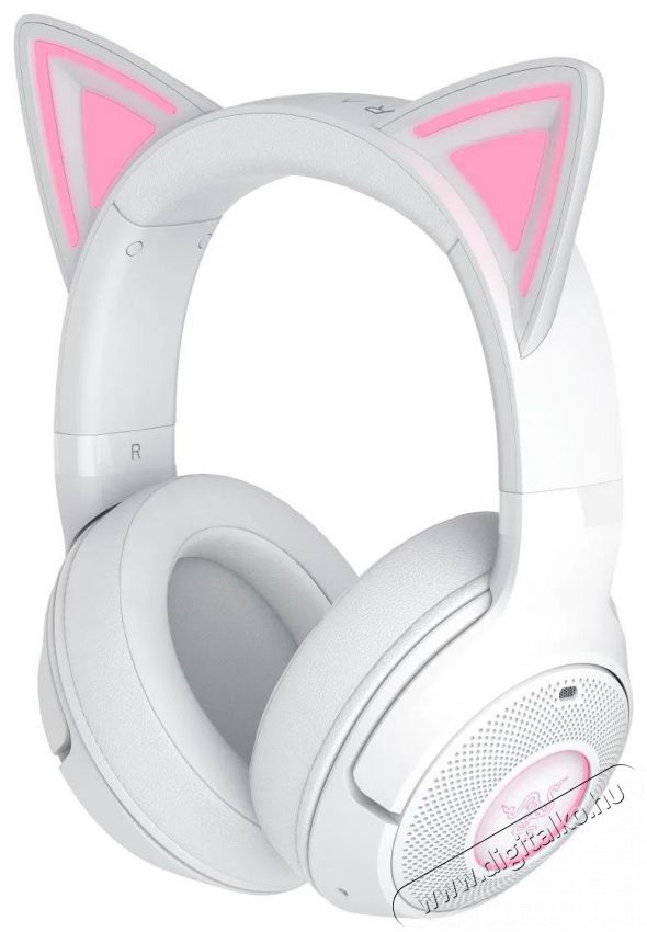 Razer Kraken Kitty V2 BT - White Audio-Video / Hifi / Multim&eacute;dia - F&uuml;l &eacute;s Fejhallgat&oacute;k - Fejhallgat&oacute; mikrofonnal / headset - 519104