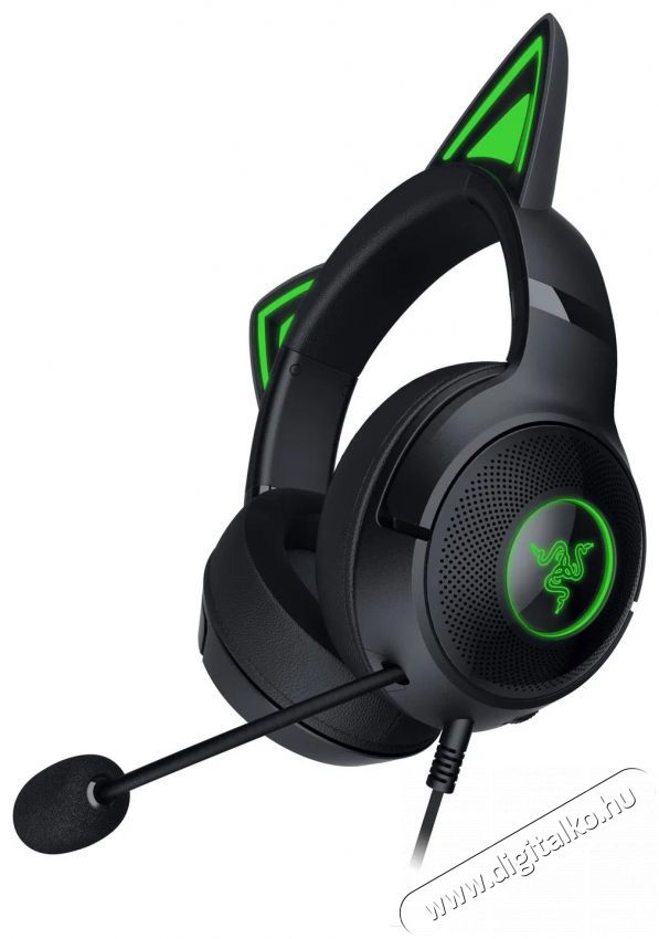 Razer Kraken Kitty V2 - White Audio-Video / Hifi / Multim&eacute;dia - F&uuml;l &eacute;s Fejhallgat&oacute;k - Fejhallgat&oacute; - 519106