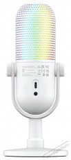 Razer Seiren V3 Chroma White Fotó-Videó kiegészítők - Mikrofon - Fotó-videó mikrofon - 525731