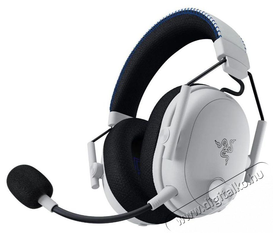 Razer BlackShark V3 Pro for PlayStation - White Audio-Video / Hifi / Multim&eacute;dia - F&uuml;l &eacute;s Fejhallgat&oacute;k - F&uuml;lhallgat&oacute; mikrofonnal / headset - 529921