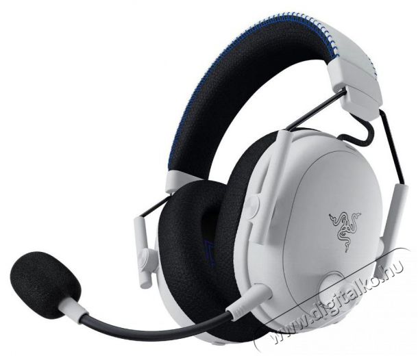 Razer BlackShark V3 Pro for PlayStation - White Audio-Video / Hifi / Multim&eacute;dia - F&uuml;l &eacute;s Fejhallgat&oacute;k - F&uuml;lhallgat&oacute; mikrofonnal / headset - 529921