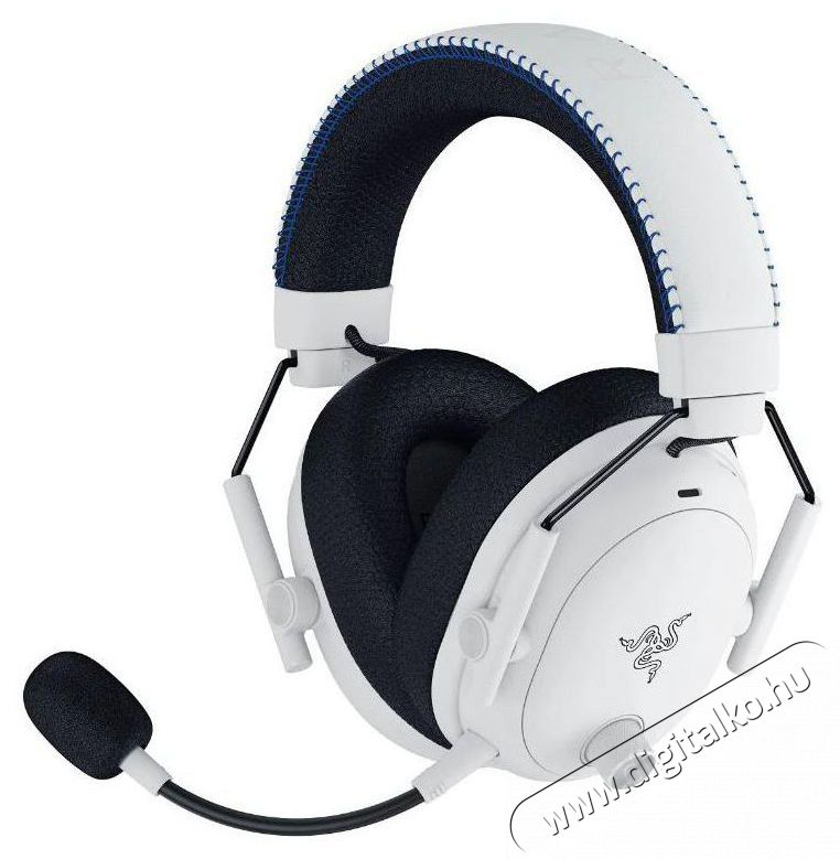 Razer BlackShark V3 Pro for PlayStation - White Audio-Video / Hifi / Multim&eacute;dia - F&uuml;l &eacute;s Fejhallgat&oacute;k - F&uuml;lhallgat&oacute; mikrofonnal / headset - 529921