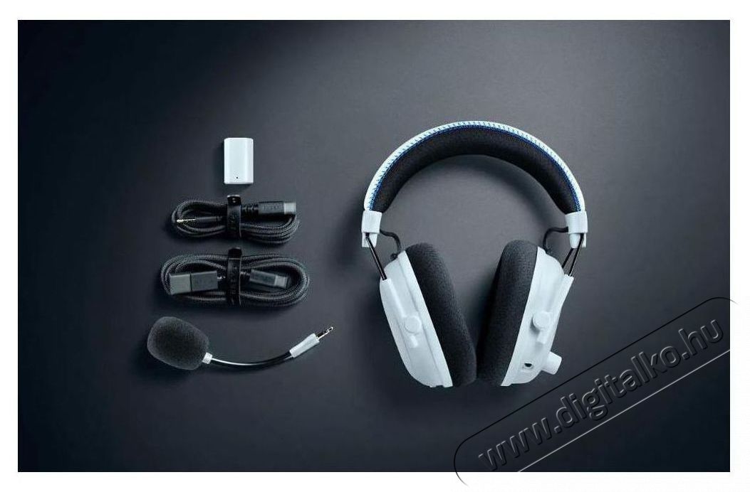 Razer BlackShark V3 Pro for PlayStation - White Audio-Video / Hifi / Multim&eacute;dia - F&uuml;l &eacute;s Fejhallgat&oacute;k - F&uuml;lhallgat&oacute; mikrofonnal / headset - 529921
