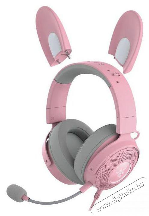 Razer Kraken Kitty Ed. V2 Pro - Quartz Fejhallgat&oacute; Audio-Video / Hifi / Multim&eacute;dia - F&uuml;l &eacute;s Fejhallgat&oacute;k - Fejhallgat&oacute; - 529924
