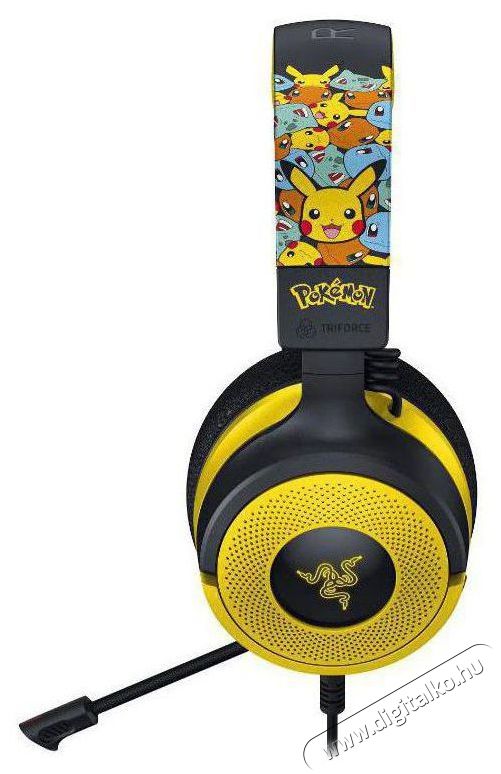 Razer Pok&eacute;mon Kanto Starters Ed. KRAKEN V4 X Wired Gaming Headset Audio-Video / Hifi / Multim&eacute;dia - F&uuml;l &eacute;s Fejhallgat&oacute;k - Fejhallgat&oacute; - 529925
