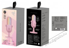 Razer Seiren V3 Chroma Quartz Fotó-Videó kiegészítők - Mikrofon - Fotó-videó mikrofon - 525732