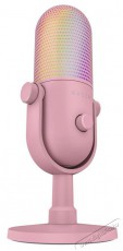 Razer Seiren V3 Chroma Quartz Fotó-Videó kiegészítők - Mikrofon - Fotó-videó mikrofon - 525732