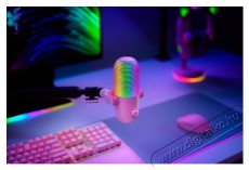 Razer Seiren V3 Chroma Quartz Fotó-Videó kiegészítők - Mikrofon - Fotó-videó mikrofon - 525732