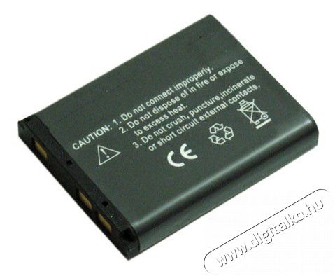 RealPower Casio NP-80/ Li-42b/ EN-EL10/ NP-45/ Klic-7006/ Dli63 utángyártott akku (660mAh) Akkuk és töltők - Li-ion akkumulátor és töltő (utángyártott) - Akku - 255700
