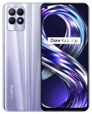 Realme 8i 4/64 okostelefon - stellar purple Mobil / Kommunikáció / Smart - Okostelefon - Android - 373027