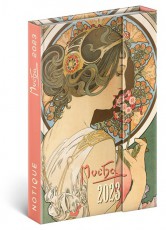 Realsystem 2023-as Alphonse Mucha 5412-AM B6 mágneses zsebnaptár Egyéb - Nem forgalmazzuk ! - 453529
