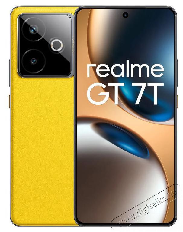 Realme GT 7T 12GB/512GB Racing Yellow &Uacute;jdons&aacute;gok - &Uacute;j term&eacute;kek - 527901