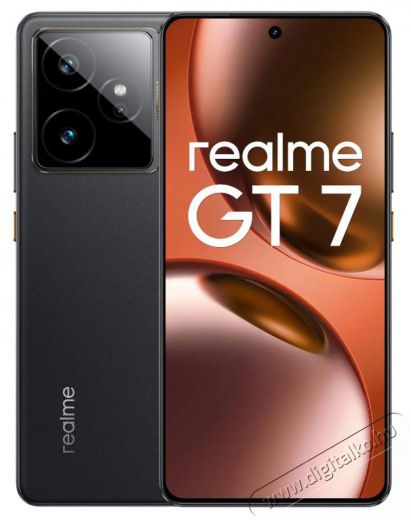 Realme GT 7 12GB/512GB IceSense Black &Uacute;jdons&aacute;gok - &Uacute;j term&eacute;kek - 527893