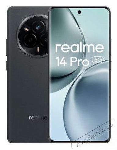Realme 14 Pro 5G 8GB/256GB Suede Grey Mobil / Kommunikáció / Smart - Strapabíró mobiltelefon - 527885