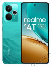 Realme 14T 5G 8GB/256GB Surf Green Mobil / Kommunikáció / Smart - Strapabíró mobiltelefon - 527889