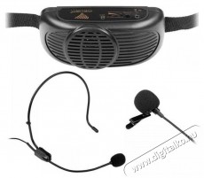 Rebel MIK0041 Mikrofon přenosn&yacute; se zesilovačem a reproduktorem Fot&oacute;-Vide&oacute; kieg&eacute;sz&iacute;tők - Mikrofon - Fot&oacute;-vide&oacute; mikrofon - 525744