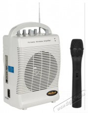 Rebel MIK0132-1 Přenosn&aacute; sada mikrofonu se zesilovačem, Bluetooth, 50 W Fot&oacute;-Vide&oacute; kieg&eacute;sz&iacute;tők - Mikrofon - Fot&oacute;-vide&oacute; mikrofon - 525745