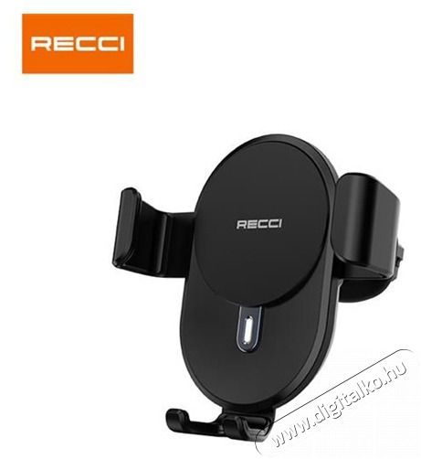 RECCI RHO-C10 szellőzőrácsba rögzíthető autós telefon tartó és töltő Autóhifi / Autó felszerelés - Autós tartó - 466747