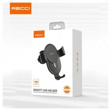 RECCI RHO-C10 szellőzőrácsba rögzíthető autós telefon tartó és töltő Autóhifi / Autó felszerelés - Autós tartó - 466747