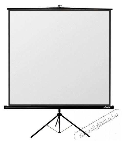Reflecta 87651 Crystal-Line Tripod 1:1 180cm x 180cm hordozható 3 lábú állványos vetítővászon Tv kiegészítők - Vetítővászon - 324645
