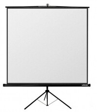 Reflecta 87651 Crystal-Line Tripod 1:1 180cm x 180cm hordozható 3 lábú állványos vetítővászon Tv kiegészítők - Vetítővászon - 324645