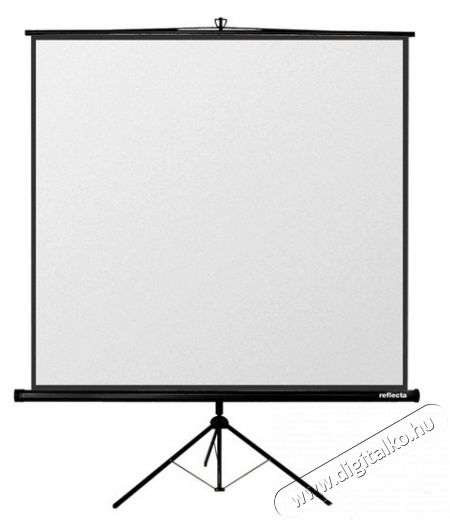 Reflecta 87651 Crystal-Line Tripod 1:1 180cm x 180cm hordozható 3 lábú állványos vetítővászon Tv kiegészítők - Vetítővászon - 324645