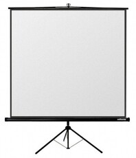 Reflecta Crystal-Line Tripod 1:1 160cm x 160cm hordozható 3 lábú állványos vetítővászon (87650) Tv kiegészítők - Vetítővászon - 324644