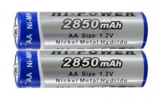 Regnas Hi Power 2850 mAh akkumulátor 2db-os (bliszter) Akkuk és töltők - Elem méretű akku és töltő - Akku - 276816