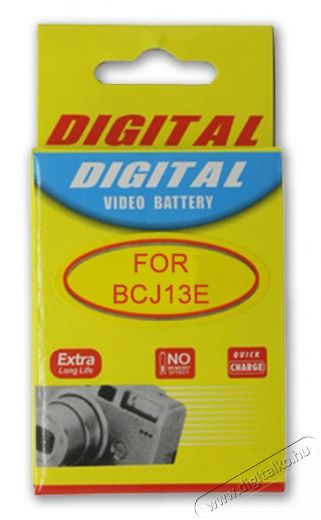 Regnas Panasonic BCJ13E utángyártott akkumulátor (1250 mAh) Akkuk és töltők - Li-ion akkumulátor és töltő (utángyártott) - Akku - 276769