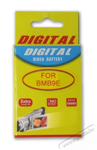 Regnas Panasonic BMB9E utángyártott akkumulátor (895 mAh) Akkuk és töltők - Li-ion akkumulátor és töltő (utángyártott) - Akku - 276786