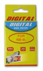 Regnas Canon NB-9L utángyártott Li-ion akkumulátor (870 mAh) Akkuk és töltők - Li-ion akkumulátor és töltő (utángyártott) - Akku - 276781