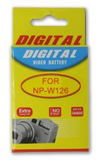 Regnas Fuji NP-W126 utángyártott akkumulátor (1200 mAh) Akkuk és töltők - Li-ion akkumulátor és töltő (utángyártott) - Akku - 276752