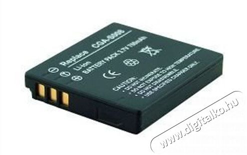 Regnas PANASONIC CGA-S008 akku (1000 mAh) Akkuk és töltők - Li-ion akkumulátor és töltő (utángyártott) - Akku - 283124