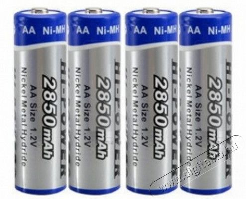 Regnas akkumulátor 4db/bliszter (2850mAh) Akkuk és töltők - Elem méretű akku és töltő - Akku - 276817