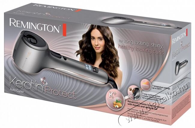 Remington CI8019 Keratin AutoCurler automata hajgöndörítő Szépségápolás / Egészség - Hajápolás - Meleglevegős hajformázó - 326631