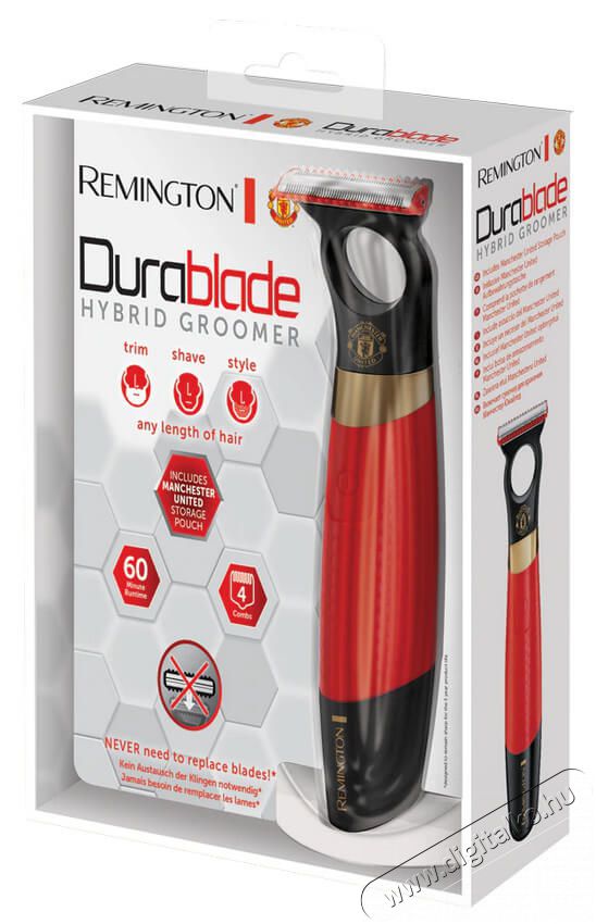 Remington MB055 Durablade hibrid borotva - Manchester United Szépségápolás / Egészség - Szőrtelenítő / borotva - Férfi borotva - 368109
