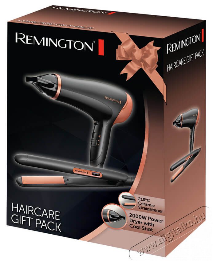 Remington D3012GP 2 az 1-ben hajformázó ajándékcsomag Szépségápolás / Egészség - Hajápolás - Többfunkciós hajformázó - 368105