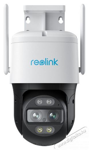 REOLINK TrackMix WiFi /8MP/H265/2,8 és 8mm/6x hibrid zoom/IR15m+fehérfény/kétirányú hang/Wifi PTZ dómkamera Háztartás / Otthon / Kültér - Biztonságtechnika - Biztonsági kamera - 465104