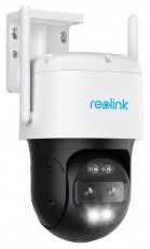 REOLINK TrackMix WiFi /8MP/H265/2,8 és 8mm/6x hibrid zoom/IR15m+fehérfény/kétirányú hang/Wifi PTZ dómkamera Háztartás / Otthon / Kültér - Biztonságtechnika - Biztonsági kamera - 465104