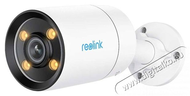 REOLINK ColorX P320X /4MP/H264/30m fehérfény/kétirányú hang/IP67/IP PoE Full-Color csőkamera Háztartás / Otthon / Kültér - Biztonságtechnika - Biztonsági kamera - 499956